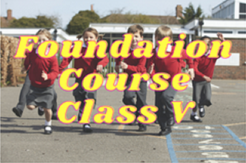 Foundation Course - Class V